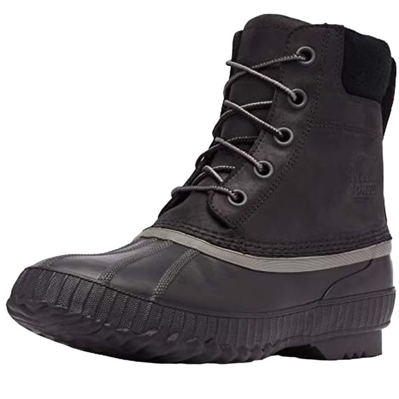 "SOREL Cheyanne II Black/Black Waterproof Boots, Size 9.5" - Picture 1 of 5